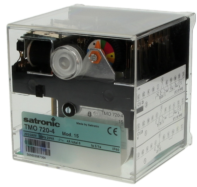 Controlador quemadores combustible TMO 720-4 mod 15 Satronic